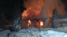 В Судогодском районе соседи спасли 86-летнюю бабушку из горящего дома