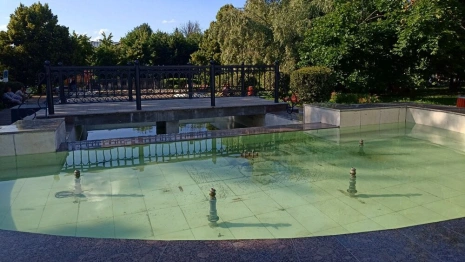 Фонтан в Комсомольском сквере Владимира заработает 8 июля 
