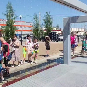 В Коврове запустили пешеходный фонтан за 11 млн рублей