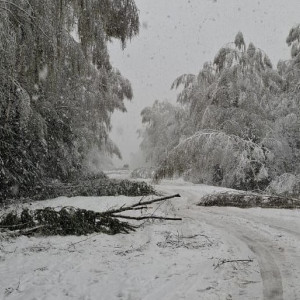 Город Карабаново остался без воды из-за снегопада