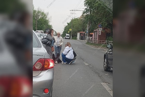 Во Владимире сбили девушку
