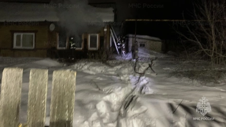 Во владимирском поселке на пожаре пострадал 60-летний мужчина