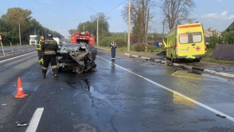 Семь человек пострадали в ДТП со скорой под Ковровом
