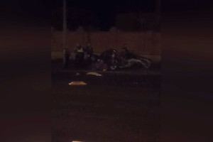 Во Владимирской области на М-7 Волга в жуткой аварии смяло легковушку