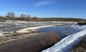 Во Владимирской области пик половодья придется на первую половину апреля