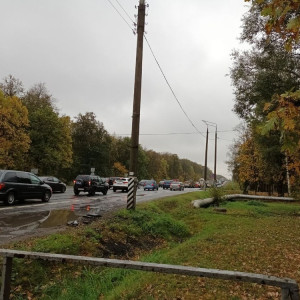 Пять аварий заблокировали въезд во Владимир