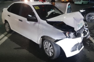 Во Владимире водитель «Гранты» снес иномарку