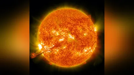 Северное сияние над Владимирской областью объяснили мощной вспышкой на Солнце