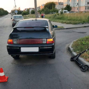 В Суздале водитель самоката пострадал в ДТП
