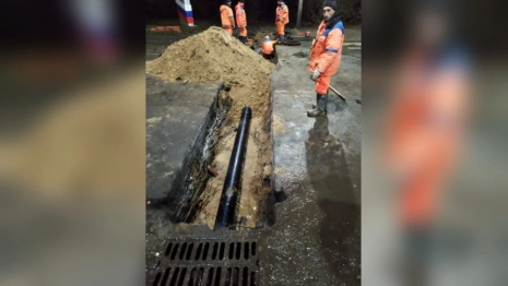 Во владимирском микрорайоне Юрьевец отремонтировали ливневку