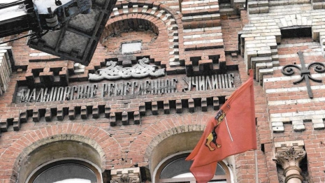 На здании авиамеханического колледжа во Владимире нашли надпись конца 19 века