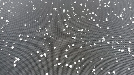 На Владимирскую область обрушился град