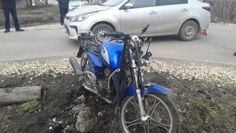 Во Владимирской области водитель сбил 14-летнего мальчика на мопеде
