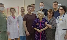 В Муромской ЦРБ поставили на ноги 96-летнюю пациентку