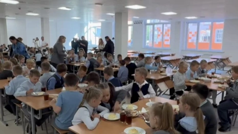 В школе во владимирском микрорайоне Веризино открылись столовая и пищеблок