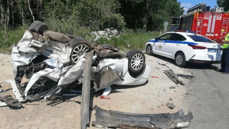 Во Владимирской области в массовом ДТП пострадали 7 человек