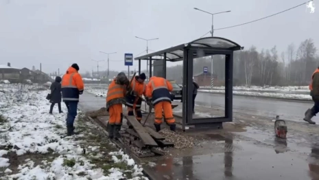 Во владимирском микрорайоне Юрьевец появились 2 новые остановки