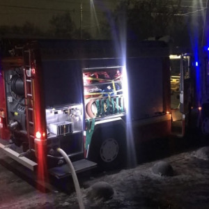 На пожаре в общежитии во Владимире эвакуировали 40 человек