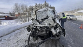 В Ковровском районе 58-летний водитель ГАЗели погиб после ДТП с фурой