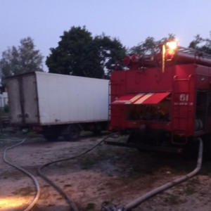 Во Владимирской области в райцентре загорелось здание автовокзала