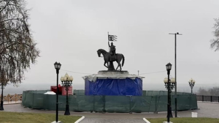 Во Владимире памятник князю Владимиру отреставрируют до конца года