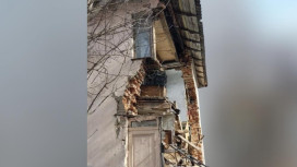 Появились фото с нового ракурса обрушившегося во Владимире дома