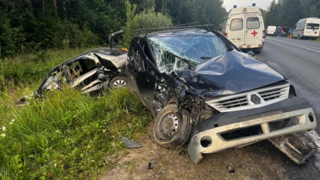 Трое взрослых и двое детей пострадали в ДТП в Кольчугинском районе