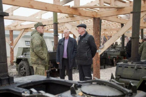 Владимирского сенатора послали в учебку к мобилизованным