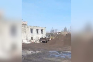 В Гусь-Хрустальном ликвидировали пожар на станции сортировки мусора