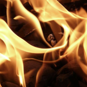 Во Владимирской области загорелся пассажирский автобус