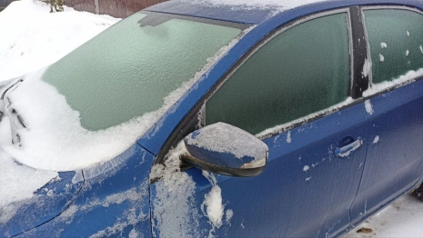 Во Владимирской области дороги сковало льдом 