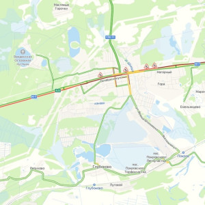 Пробка на М-7 Волга растянулась от Киржача до Покрова