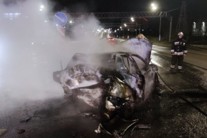 Полиция установила личности пострадавших в ДТП с пожаром во Владимире