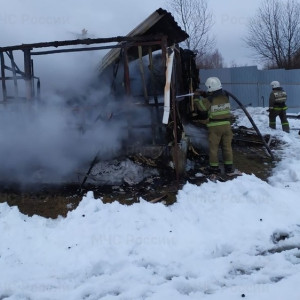 Под Ковровом в огне пострадала 74-летняя пенсионерка