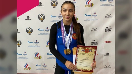 Спортсменка из Владимирской области установила рекорд России по тяжелой атлетике