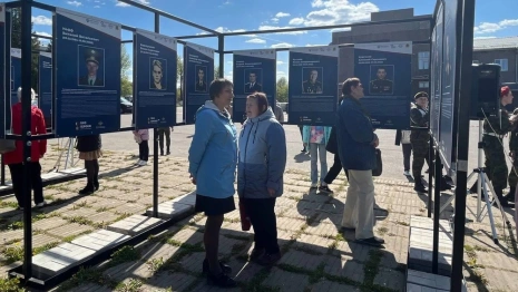 Интерактивная выставка «Про Героев» приехала в Камешково
