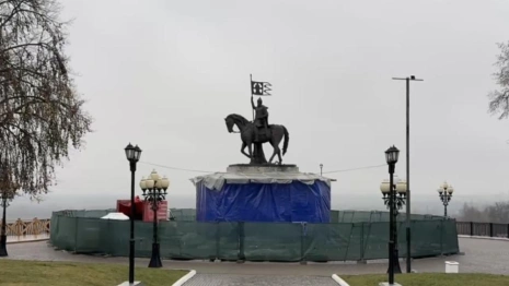 Во Владимире памятник князю Владимиру отреставрируют до конца года
