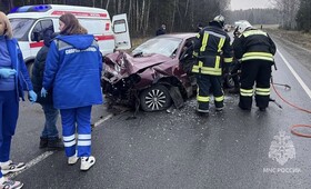 В ДТП в Гусь-Хрустальном районе пострадали 4 человека