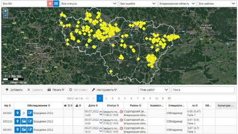 Во Владимирской области нарисовали карту распространения борщевика 