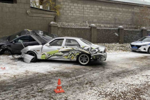 В Коврове 28-летний автолюбитель разбил Nissan Skyline