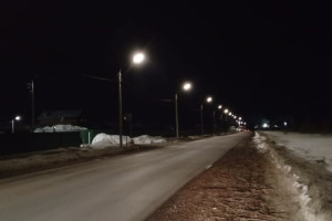 В Муроме трасса до села Панфилово утонула в темноте