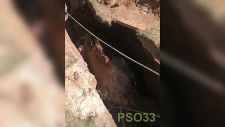 Во Владимире рухнувший грунт едва не придавил рабочего насмерть