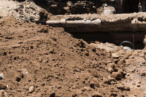 Жители Меленковского района пожаловались на разрытую траншею