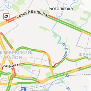 Очередное утро во Владимире началось с огромных пробок