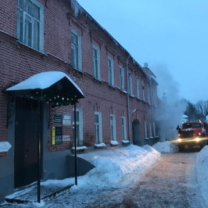 Во Владимире загорелся магазин «Боярский мед»