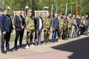 Из Владимирской области в зону СВО отправились еще 14 контрактников