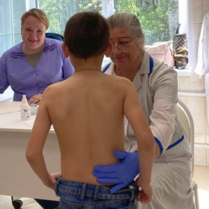 Владимирские врачи осмотрели 100 детей