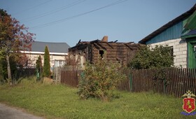 Во Владимирской области полицейский ночью спас мужчину из горящего дома