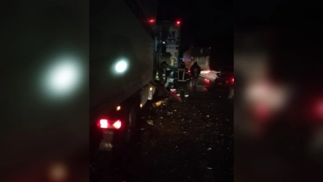 Три машины столкнулись на трассе М-7 во Владимирской области