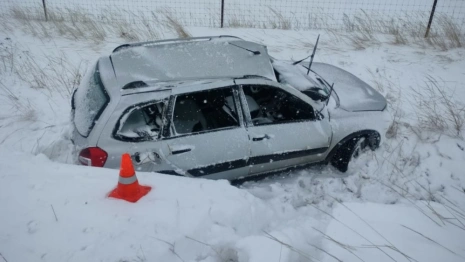 В Юрьев-Польском районе пассажир пострадал в ДТП с перевернувшейся машиной